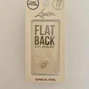 Gold Surgical Steel Earrings